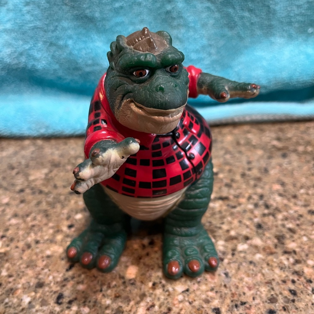 Dinosaurs TV Show Figures-Sinclair Family Vintage Disney 1990s - Picture 5 of 12